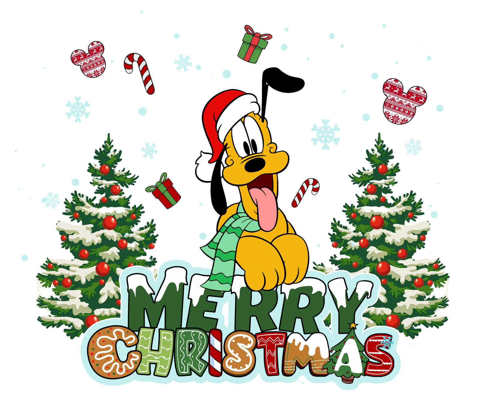 Pluto Natal Disney