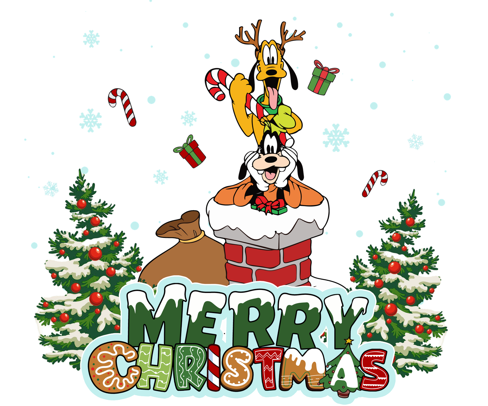 Pluto e Pateta Natal