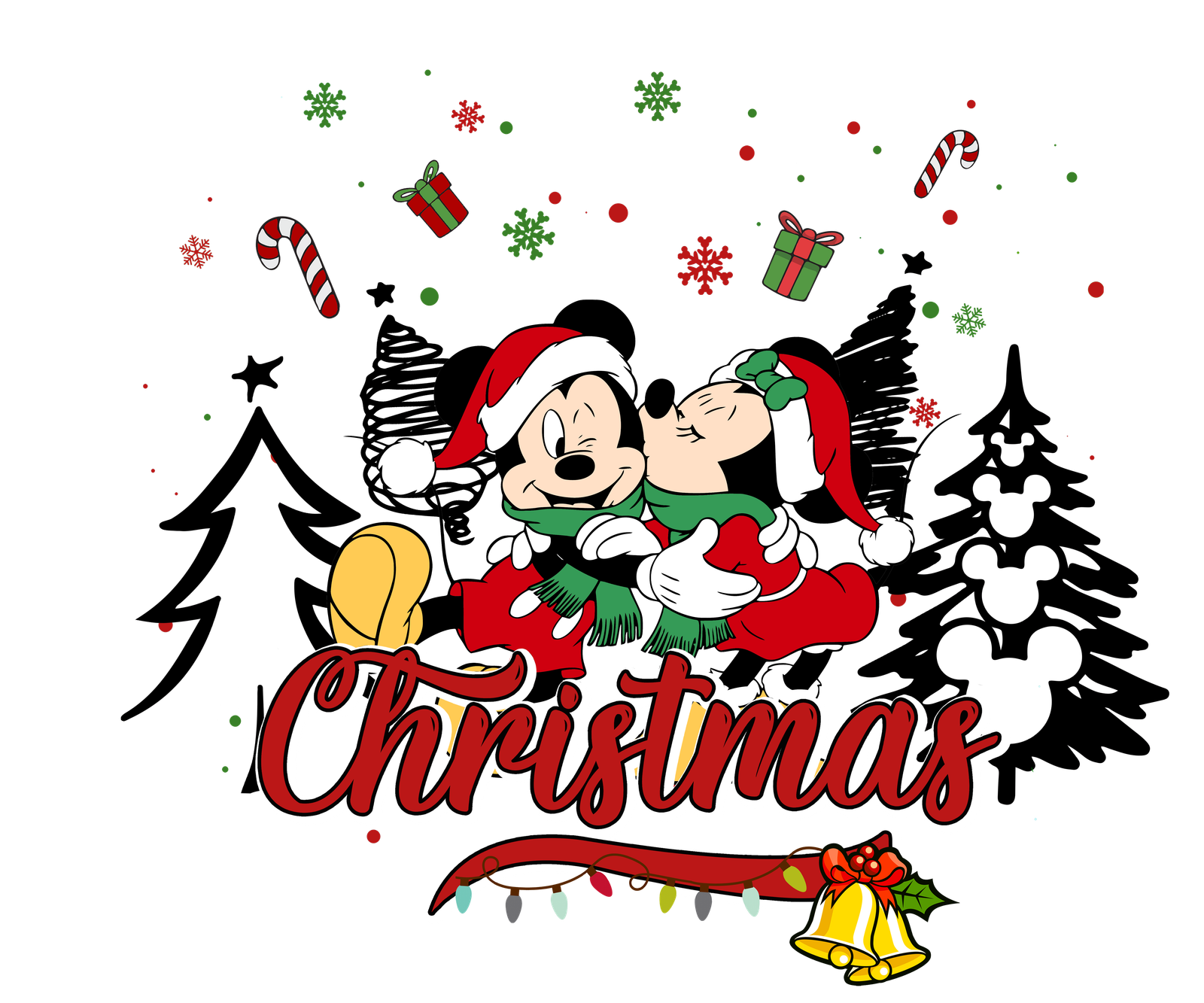 Mickey e Minnie Natal