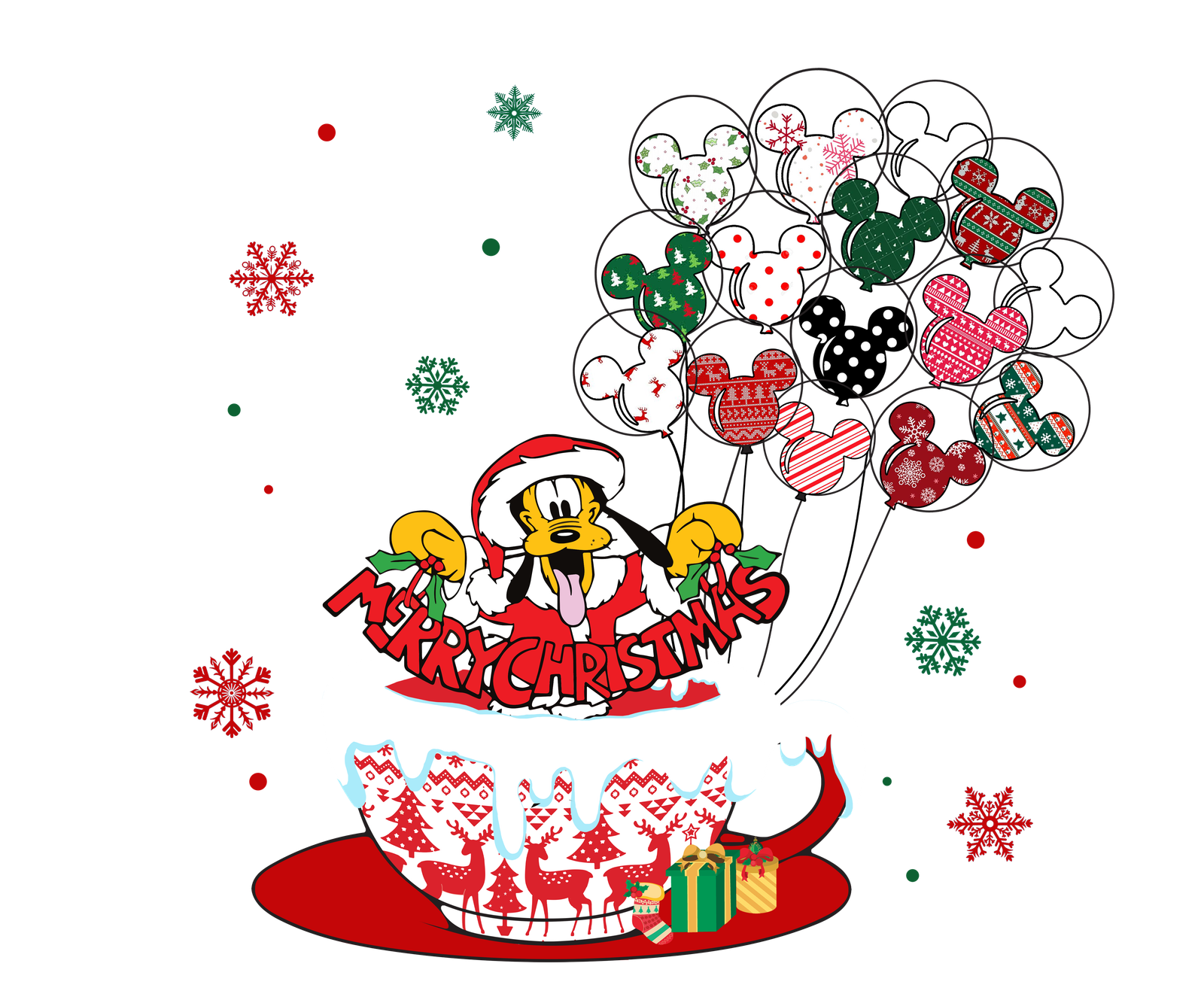 Pluto Natal Disney