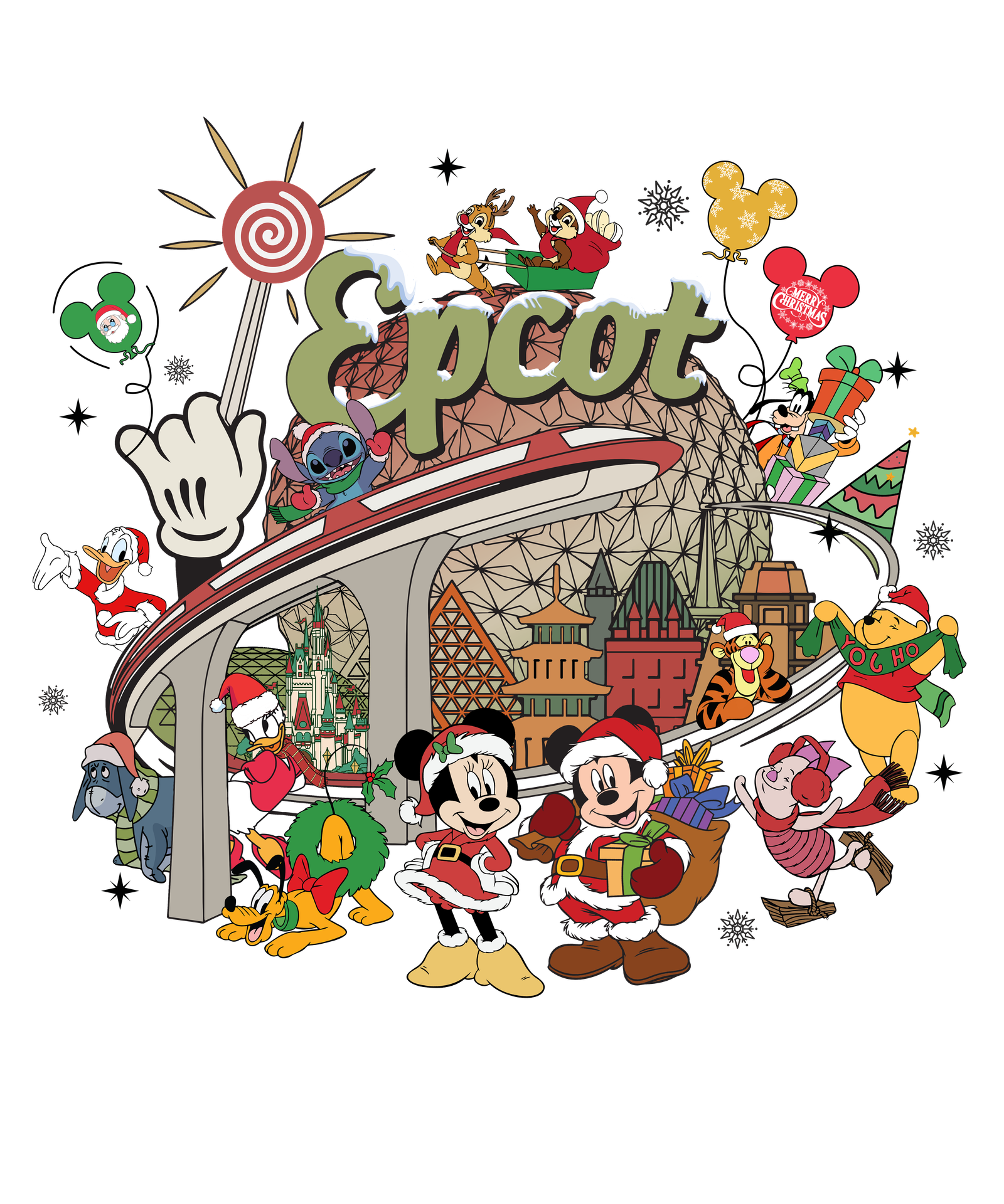Disney Epcot Natal