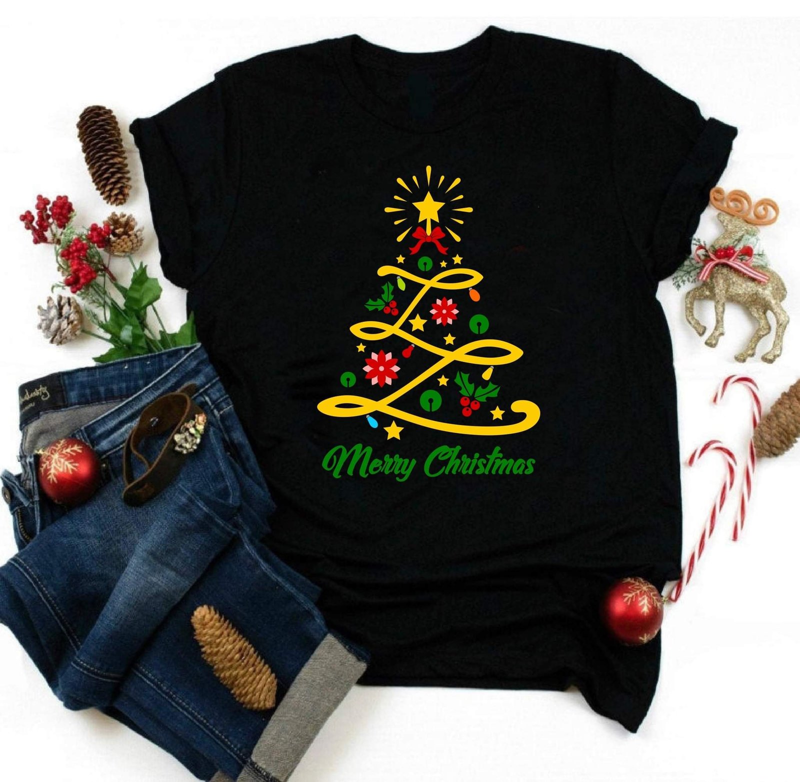 Árvore de Natal estilizada