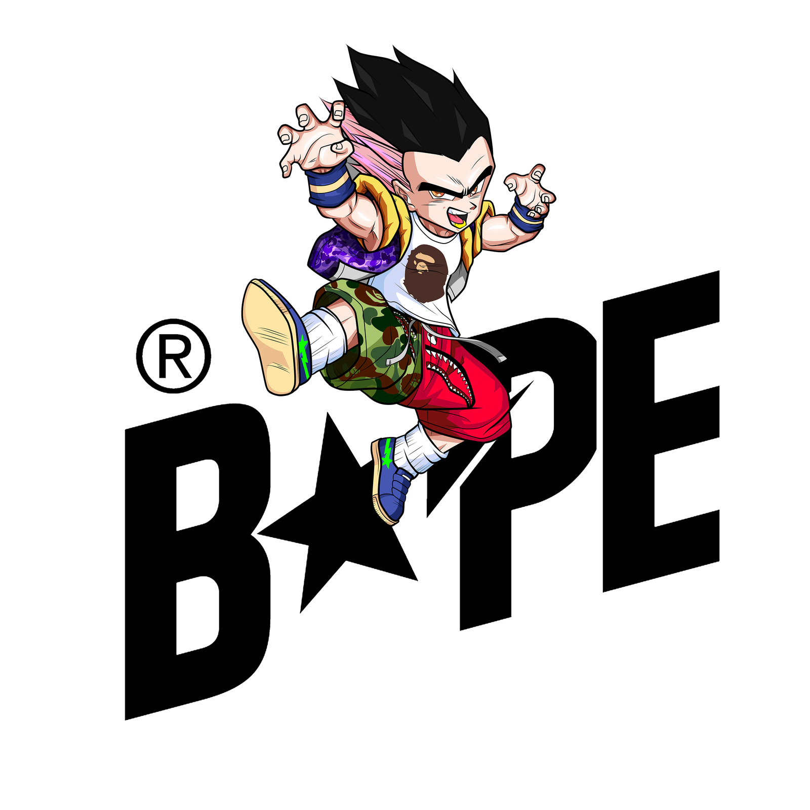 Dragon Ball e Bape