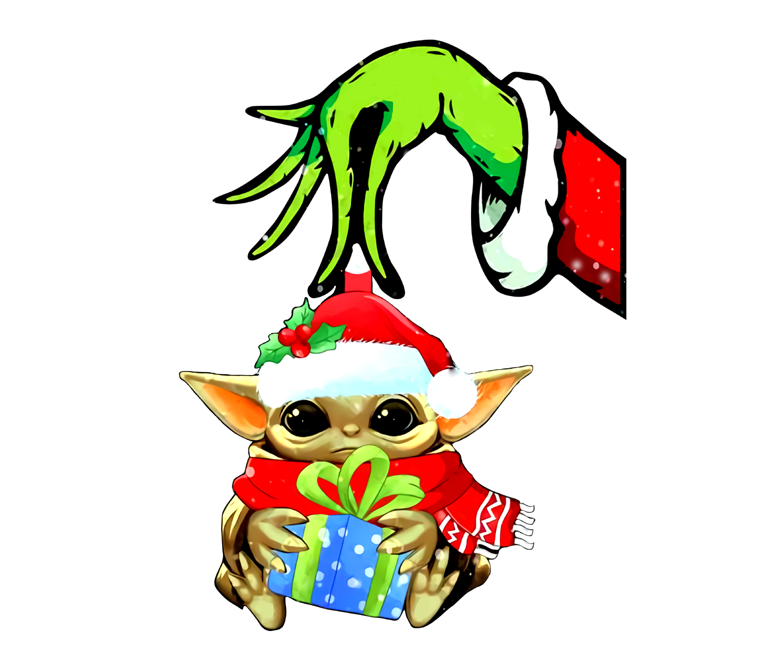 Mashup de Natal com Personagens