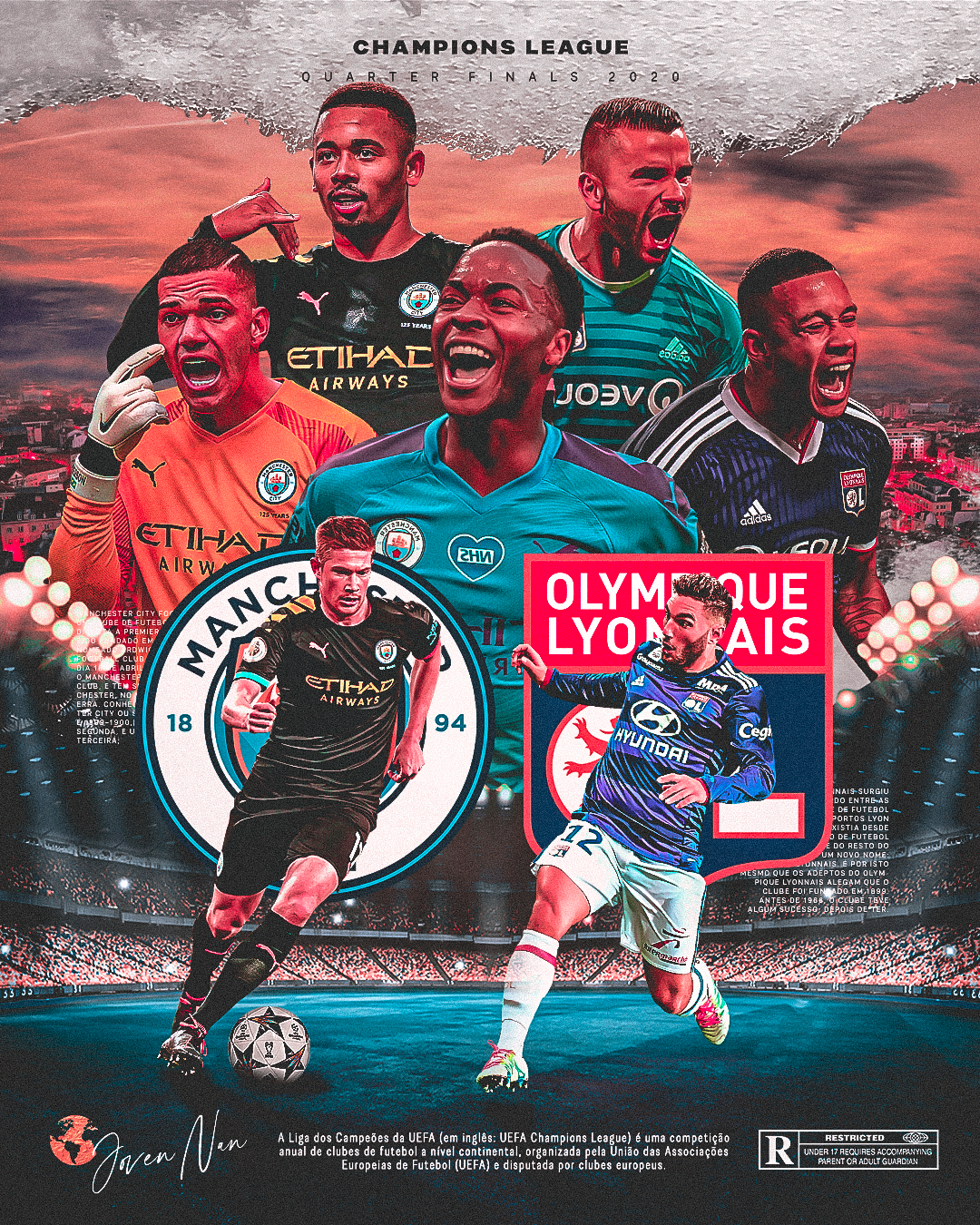 Manchester City vs Olympique Lyonnais