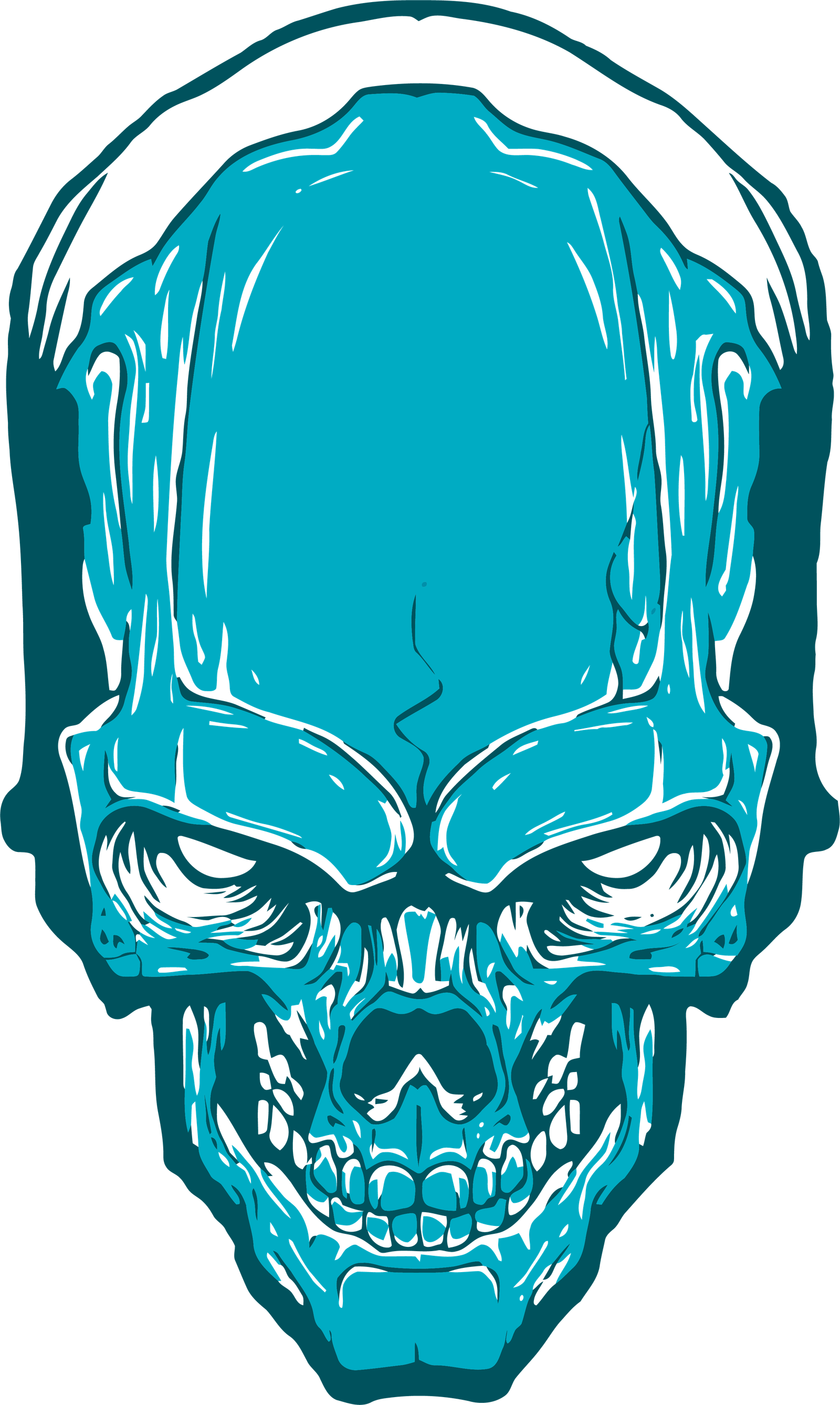 Caveira azul