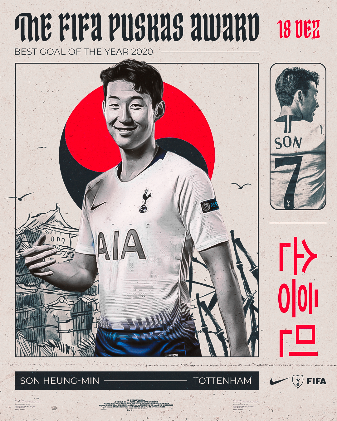 Son Heung-min Puskas Award