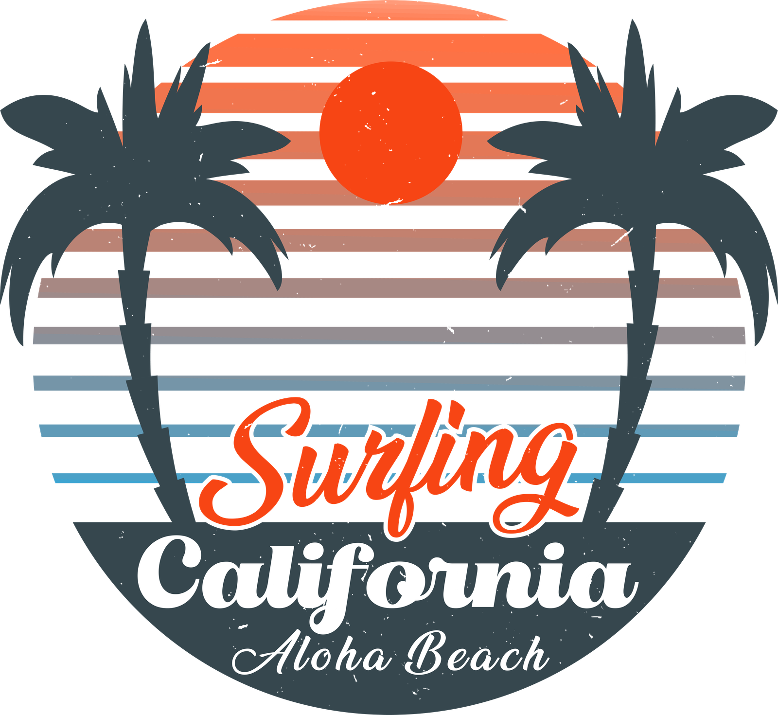 Surfing California