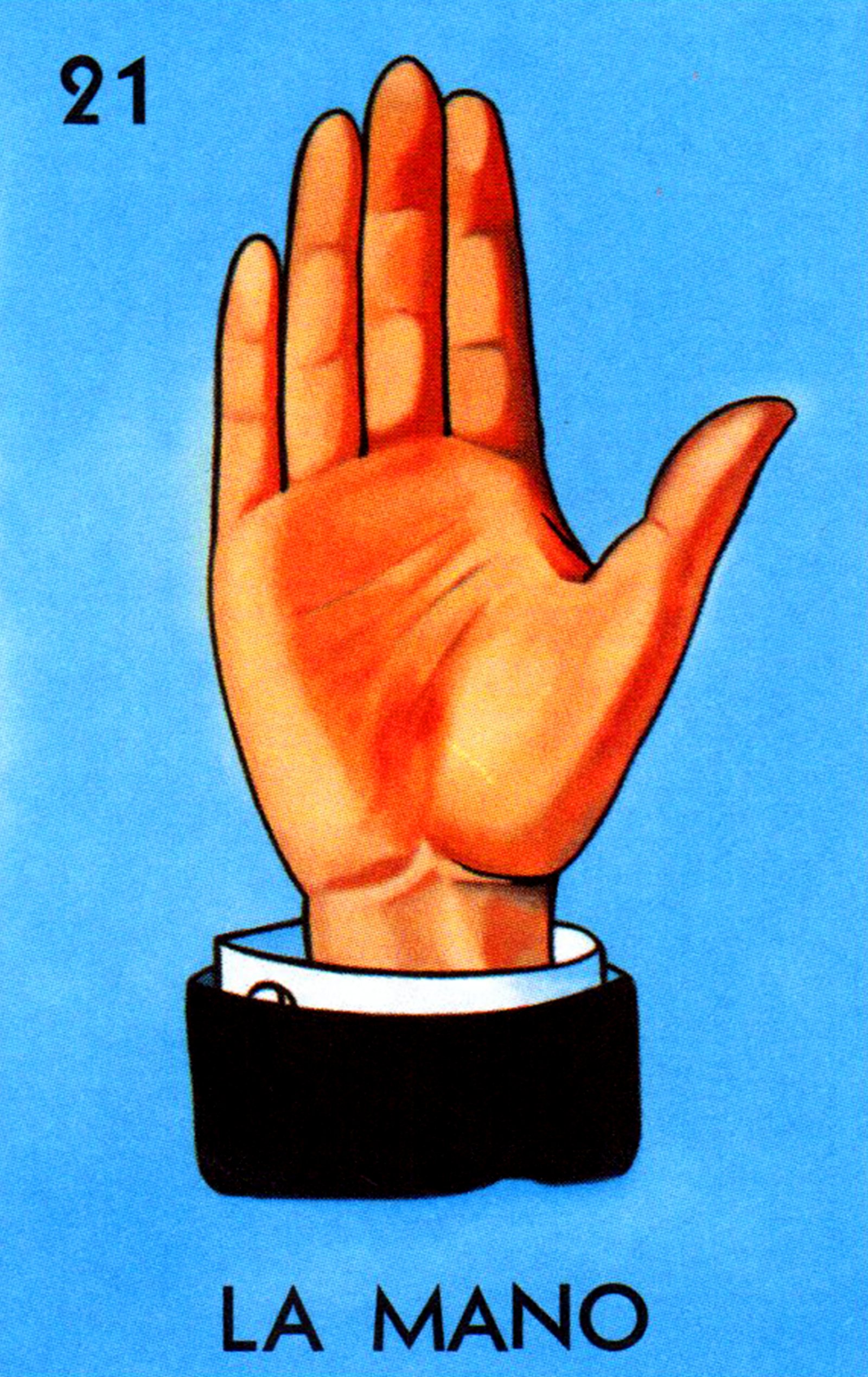 21 la mano