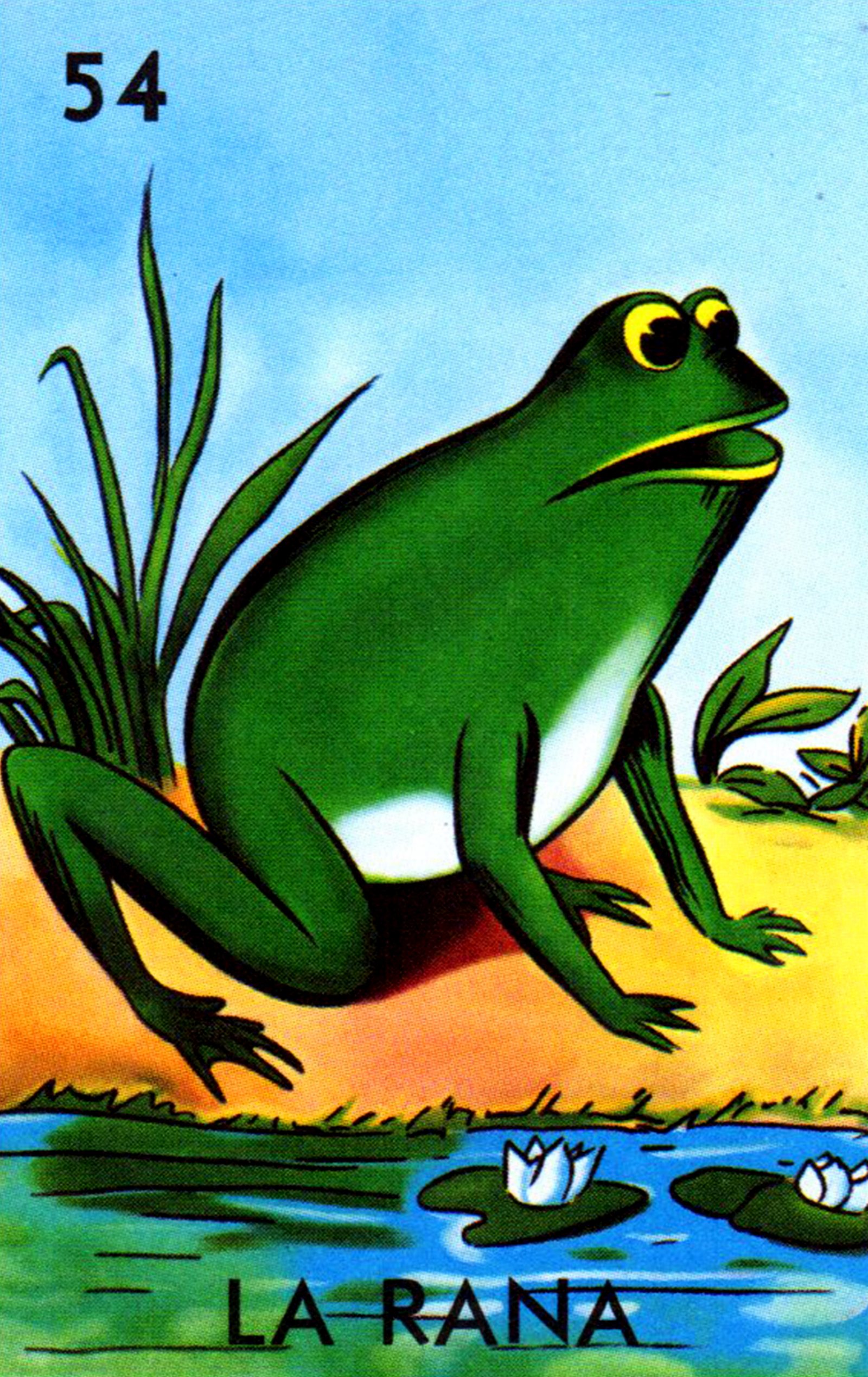 54 la rana