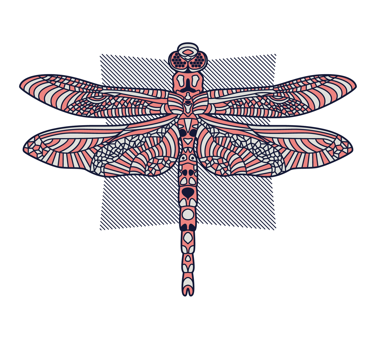 Libélula Estilizada
