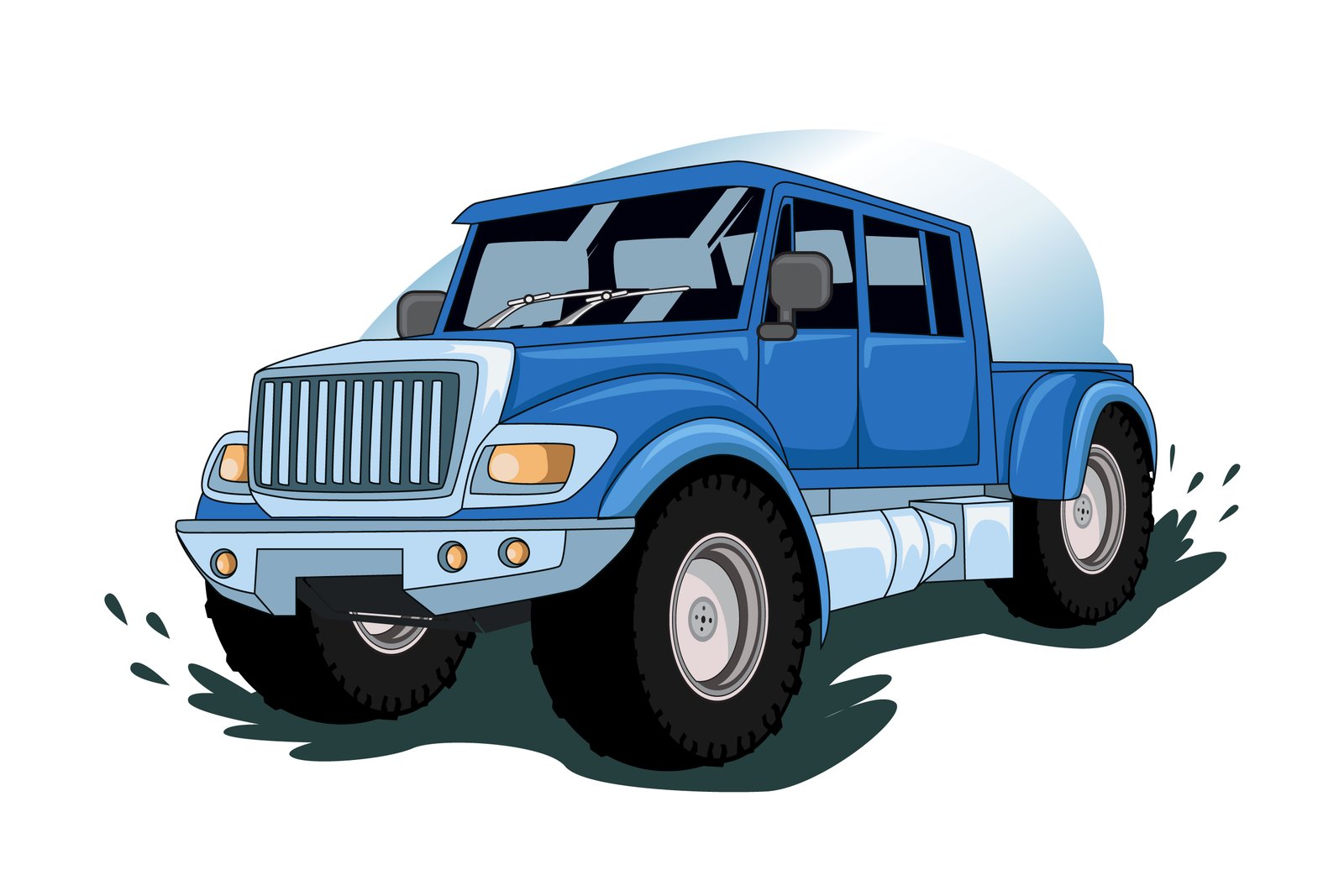Monster Truck Azul