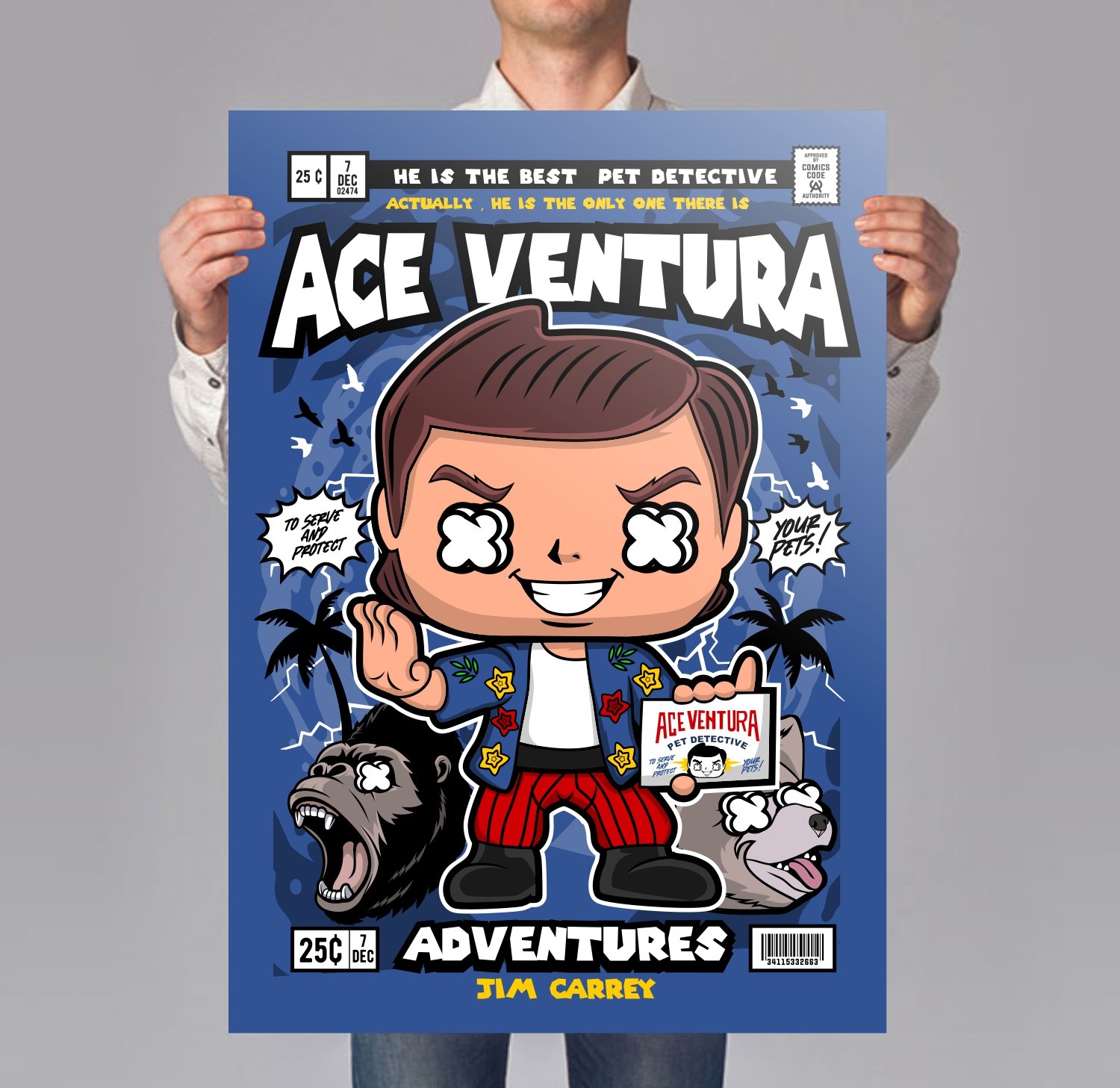 Ace Ventura Poster