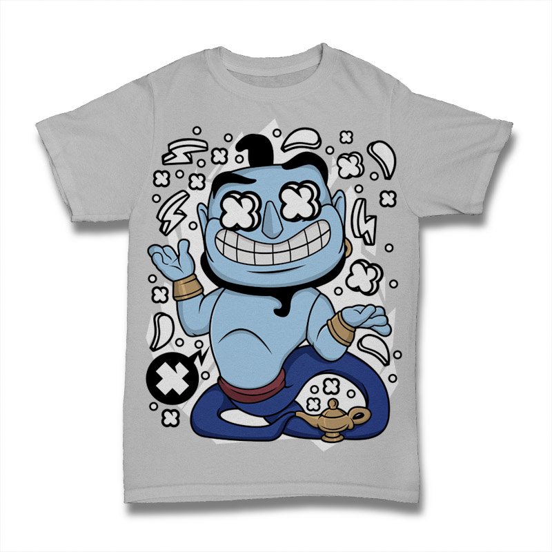 Alladin Genie With Lamp Tshirt