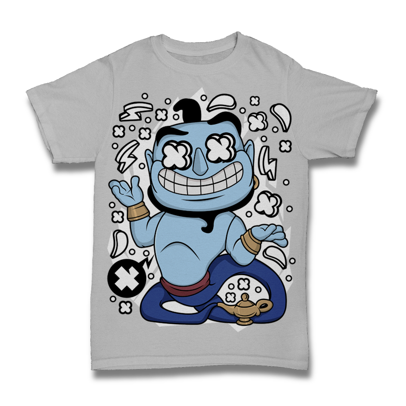 Alladin Genie With Lamp Tshirt