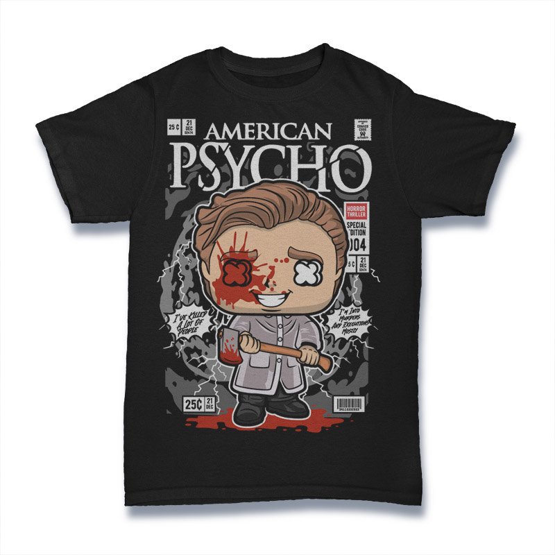 American Psycho Patrick Bateman Tshirt
