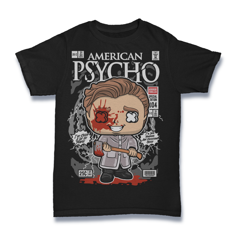 American Psycho Patrick Bateman Tshirt