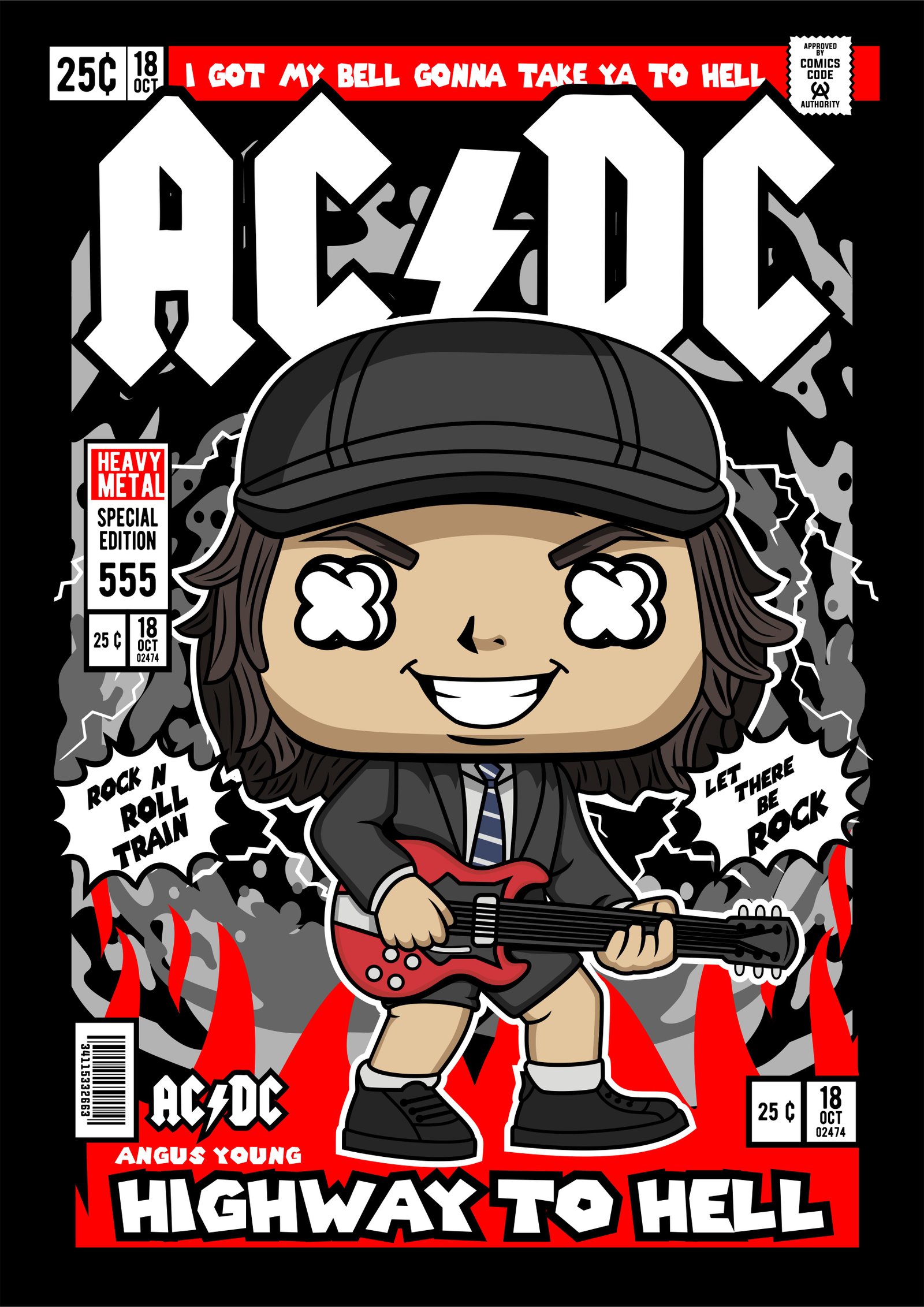 Angus Young ACDC
