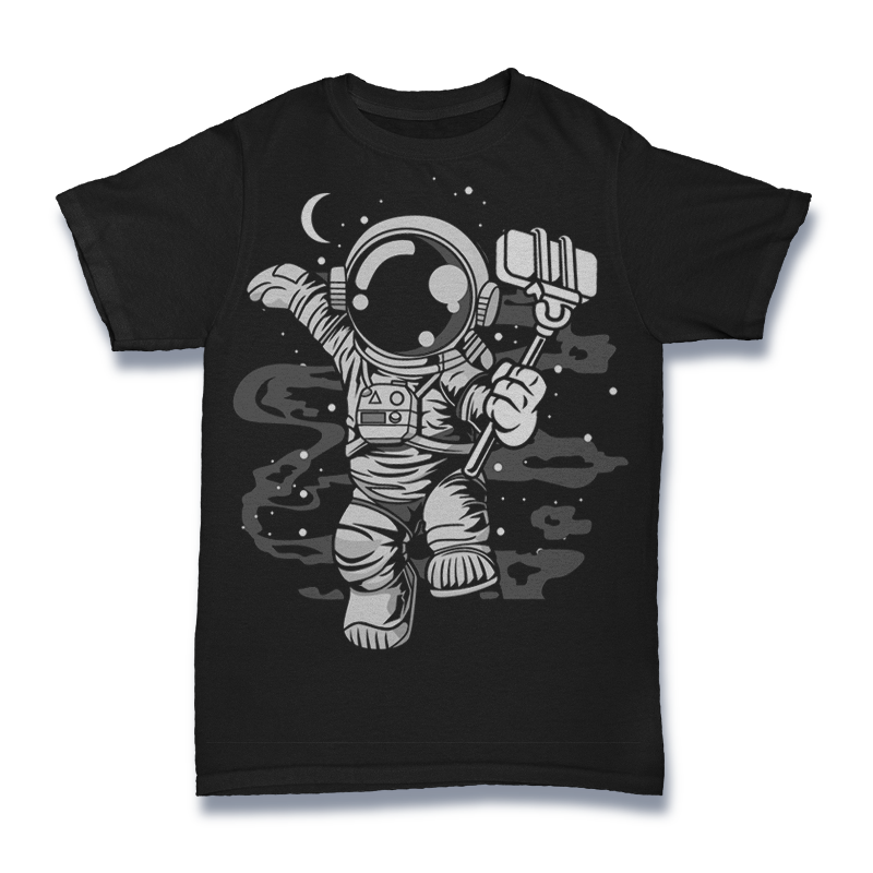Astronaut Selfie Tshirt