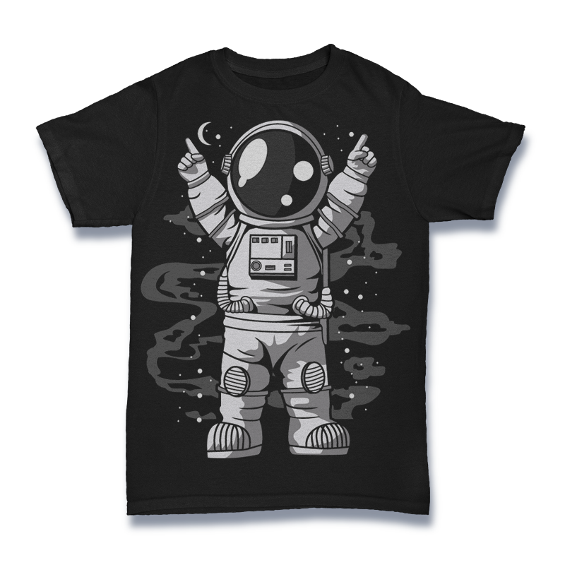 Astronaut Mini Chibi Tshirt