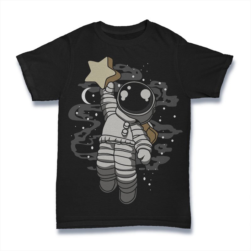 Astronaut Reach The Star Tshirt