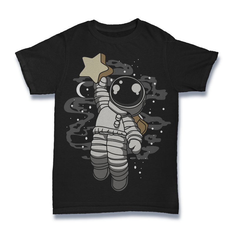 Astronaut Reach The Star Tshirt