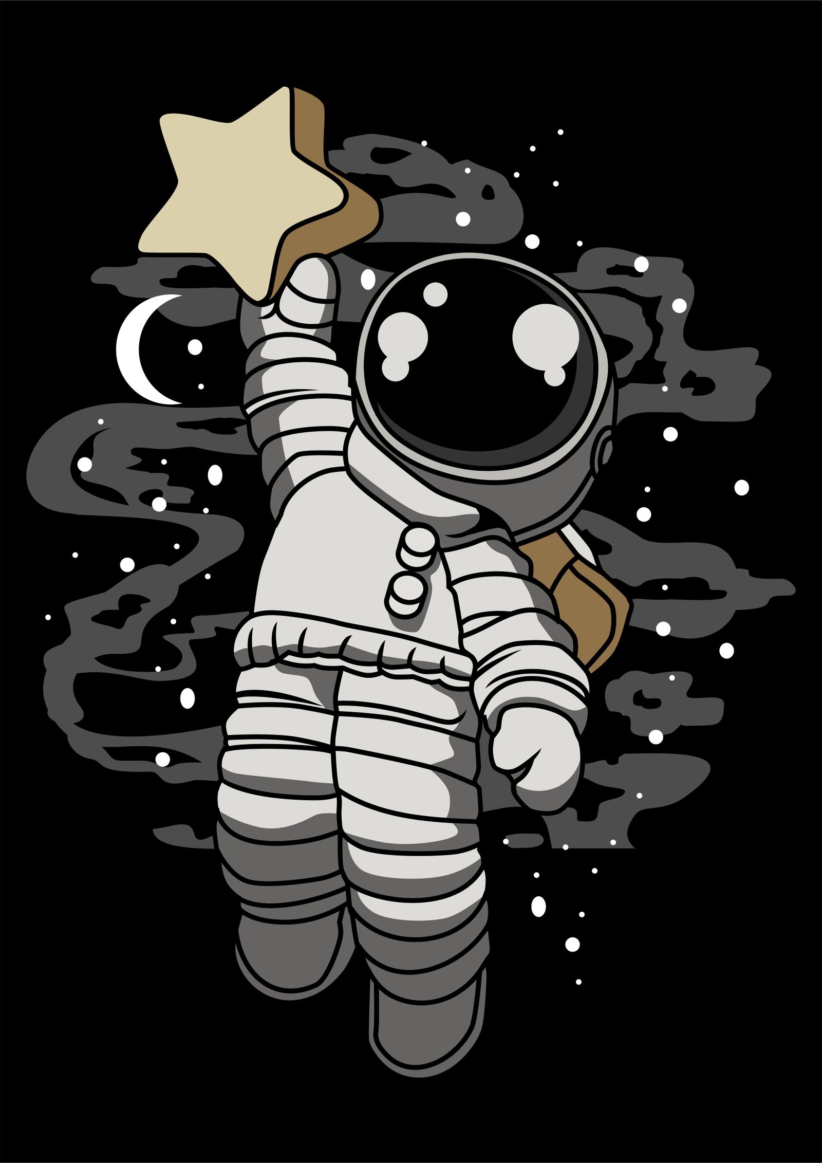 Astronaut Reach The Star