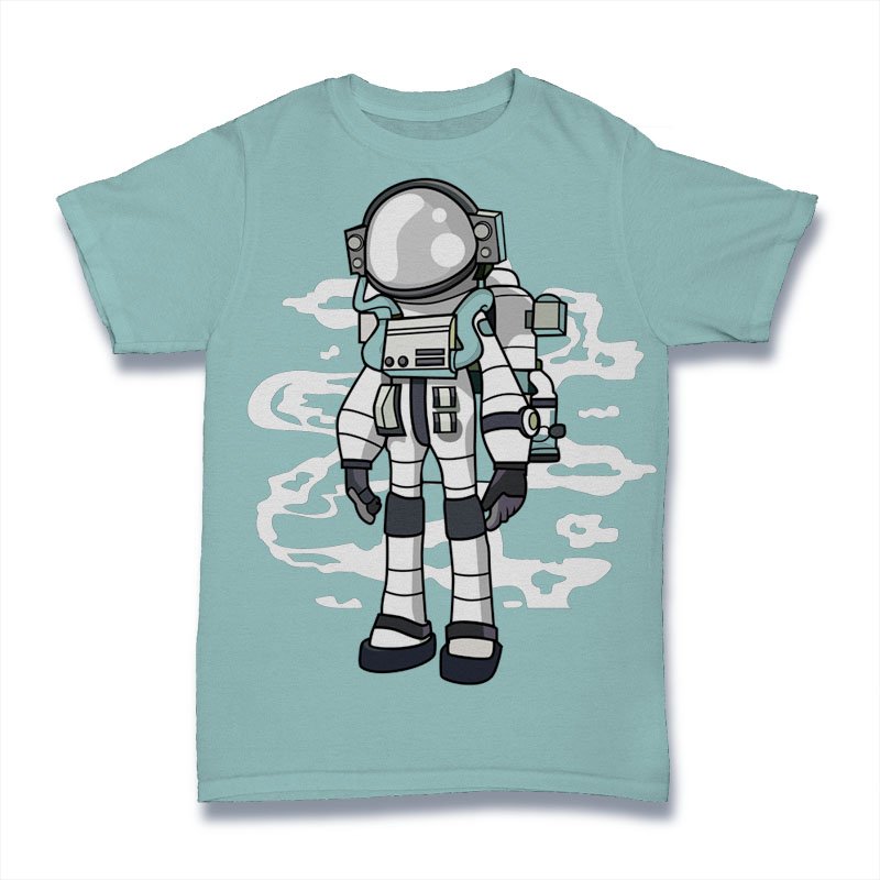 Astronaut Stand Tshirt