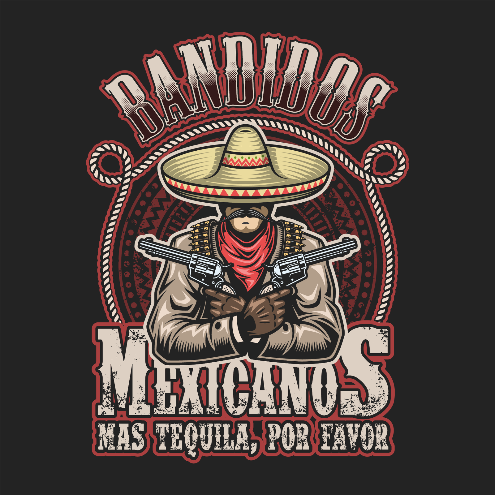 BANDIDOS Black