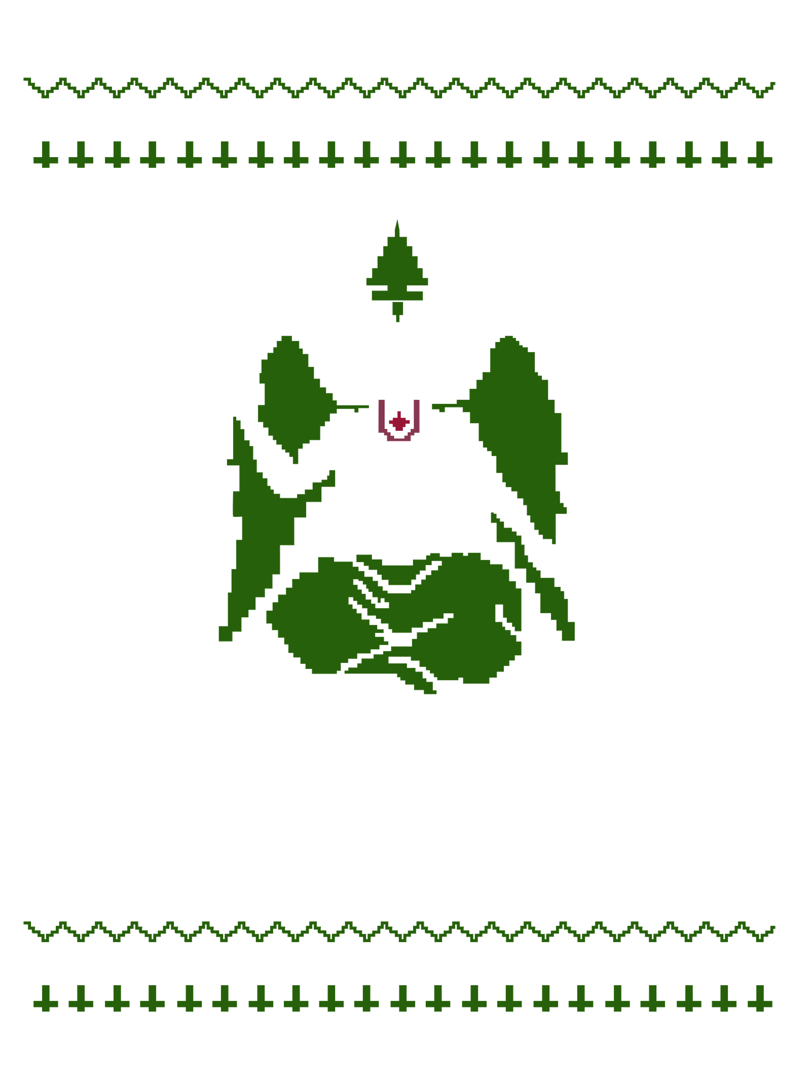 Baphy la cabra malvada navideño 1