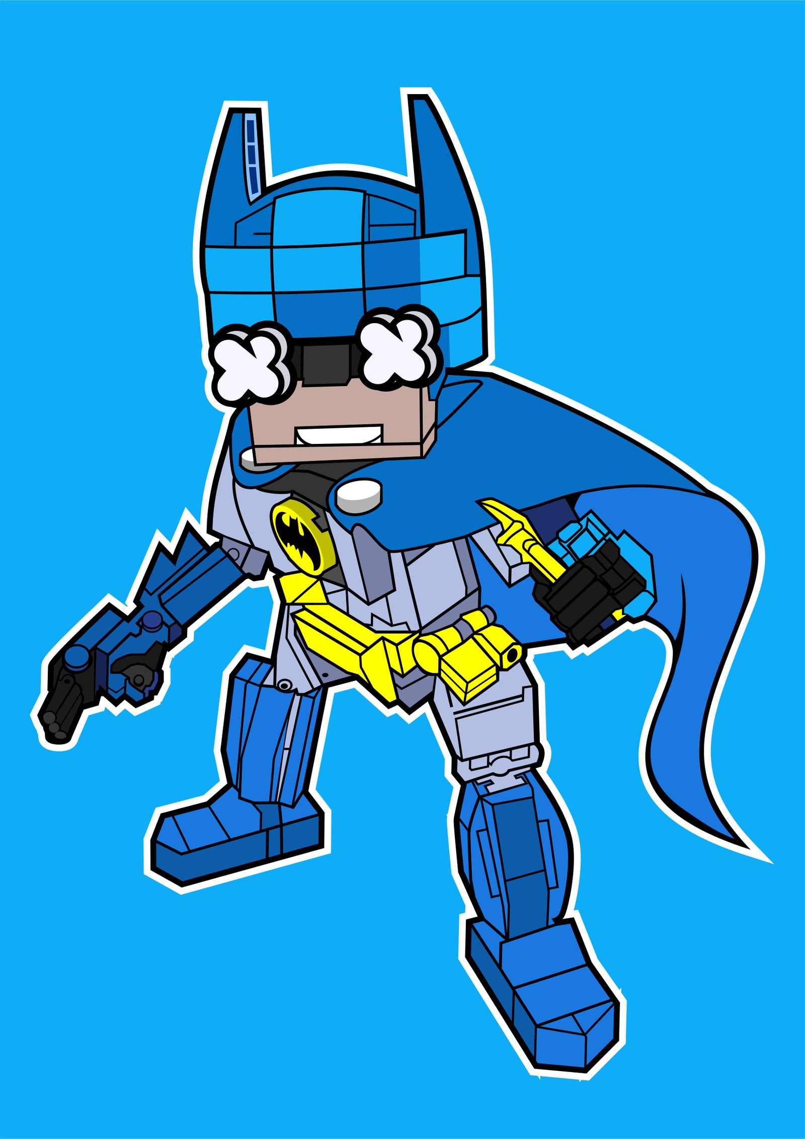 Batman Blue Lego