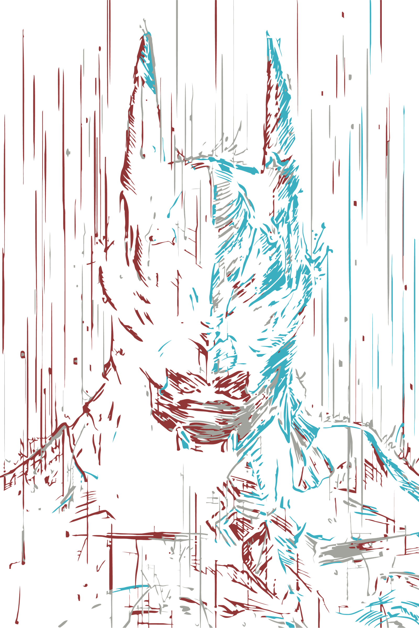 Batman Rain White
