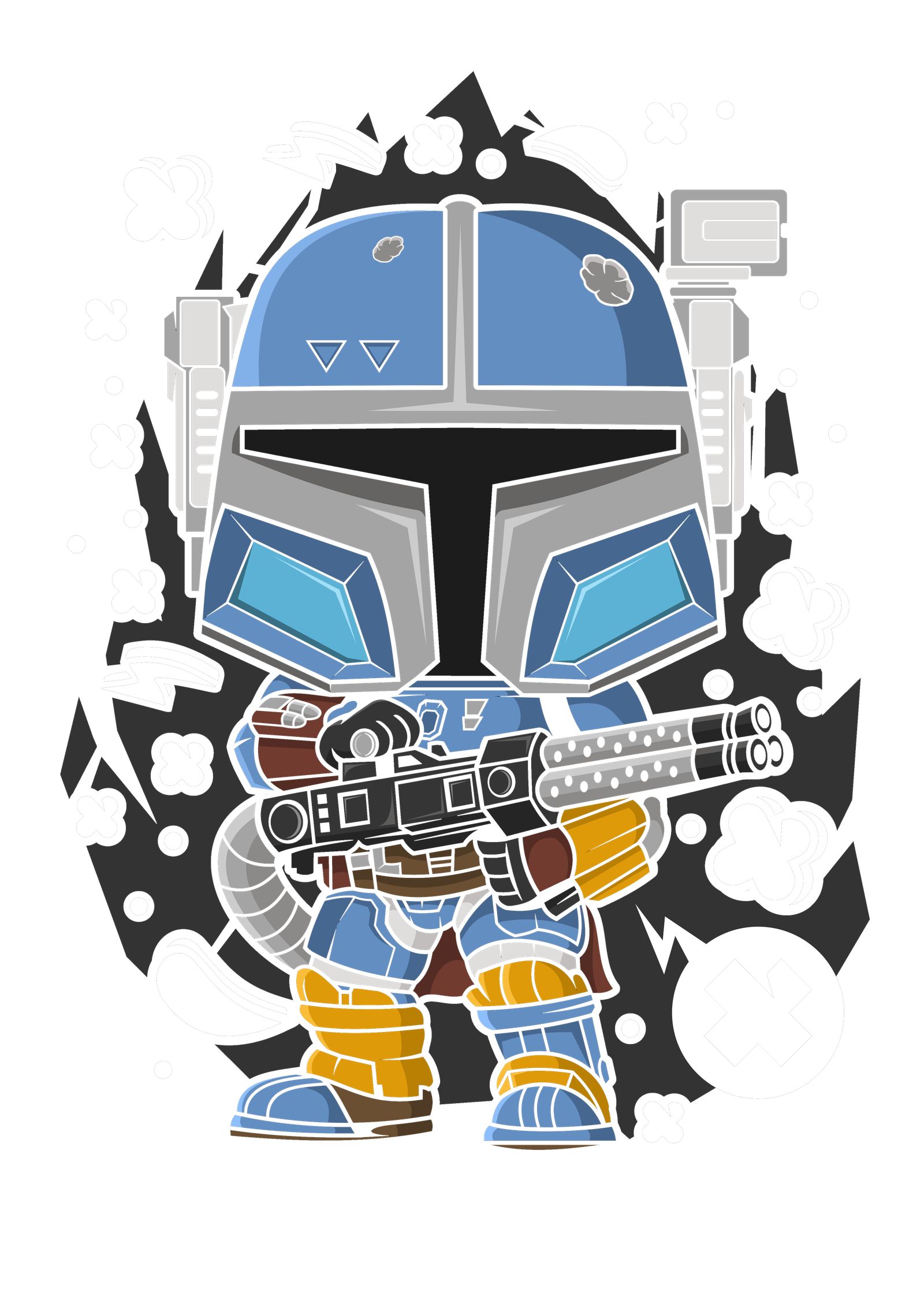 Blue Mandalorian