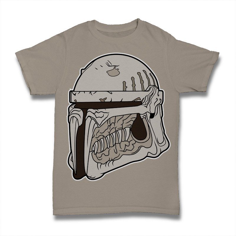 Boba Skull Tshirt