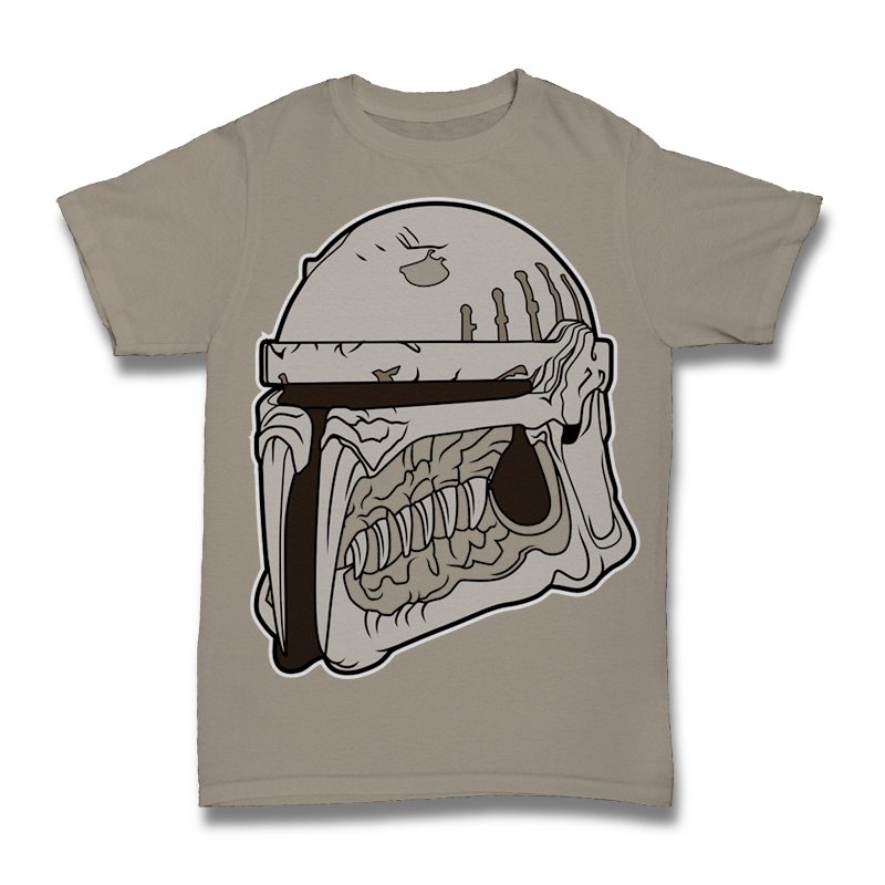 Boba Skull Tshirt