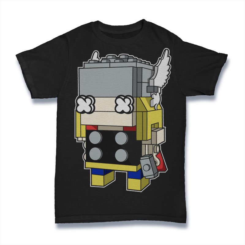Brick Head Thor Tshirt