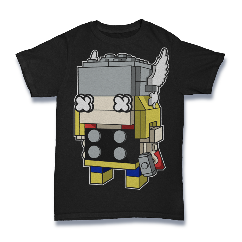 Brick Head Thor Tshirt