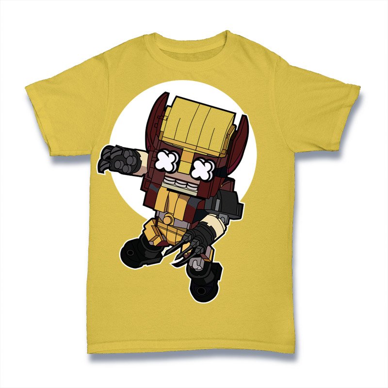 Brick Head Wolverine Tshirt