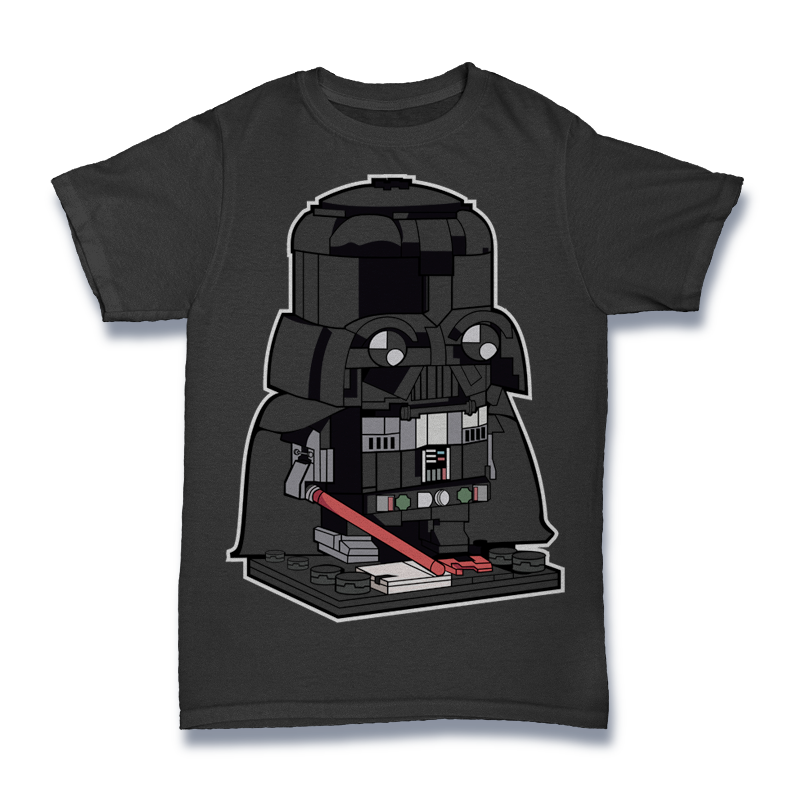 Brickhead Darth Vader Tshirt