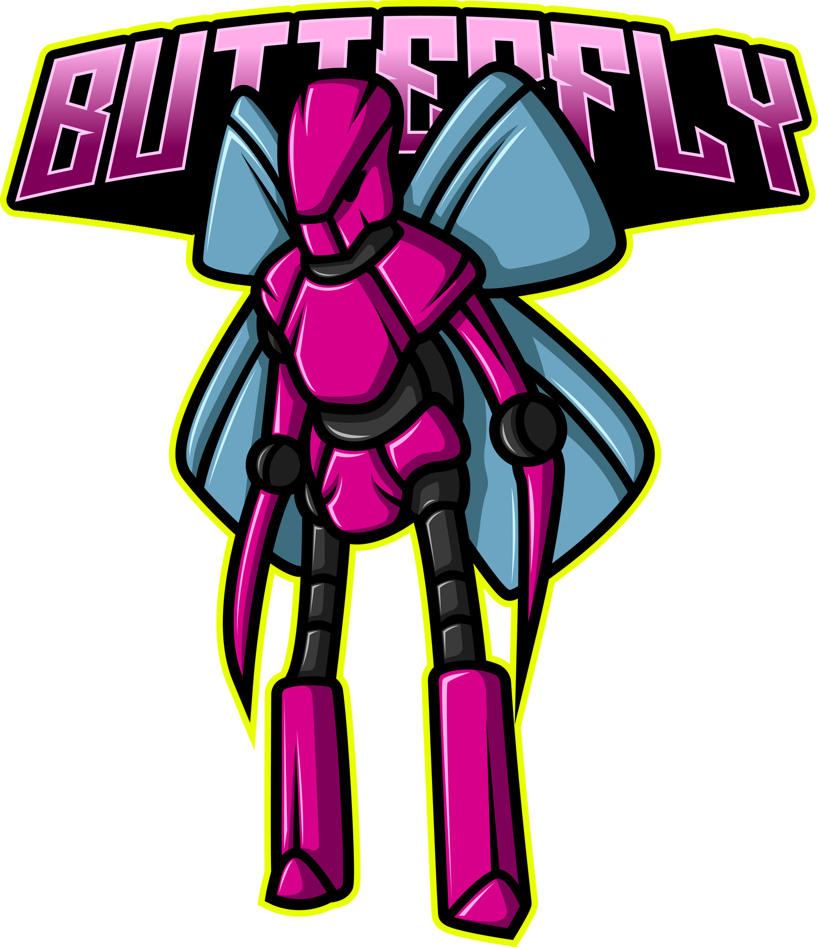 Butterfly Esport Logo