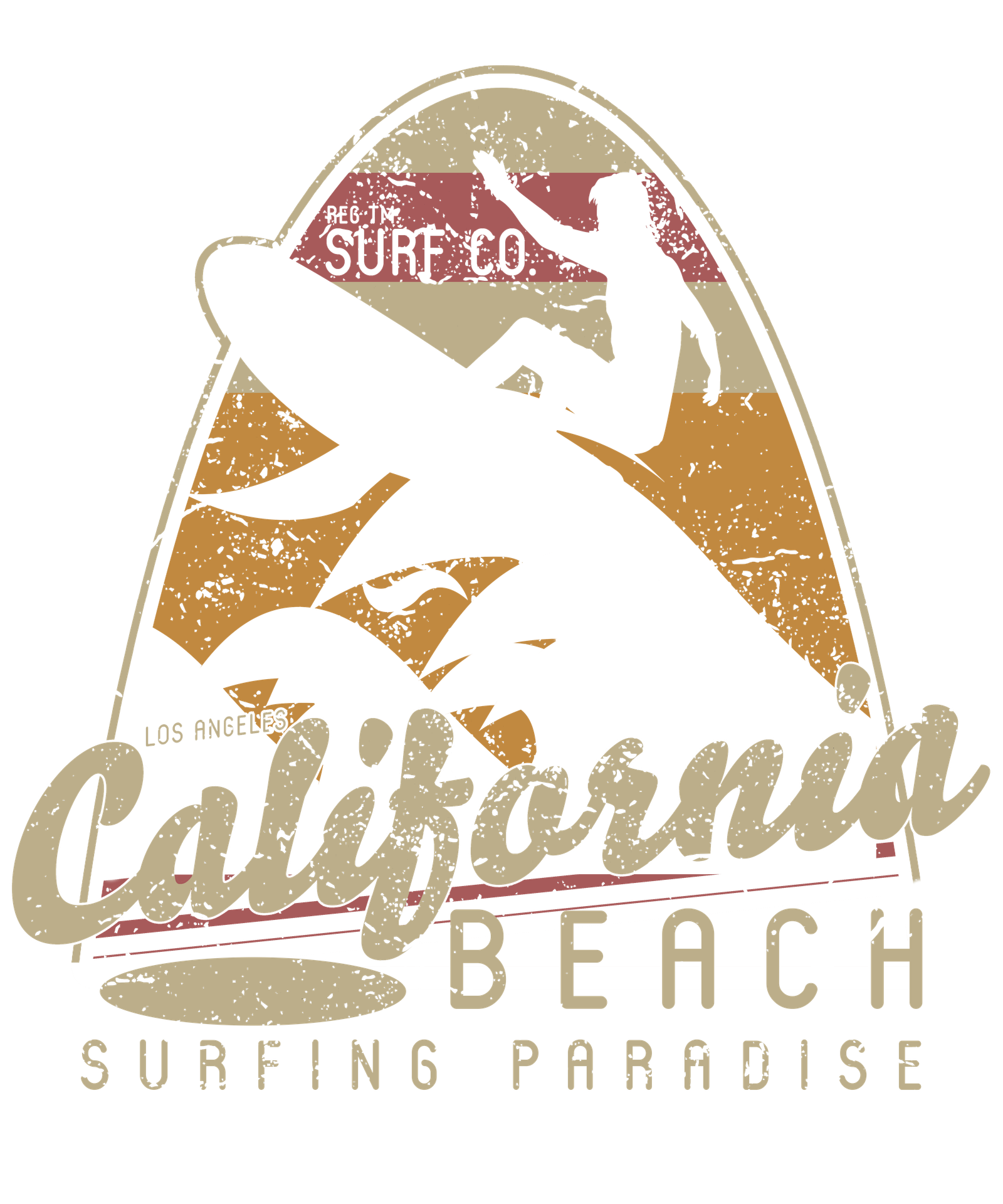 California Beach Surfing Paradise
