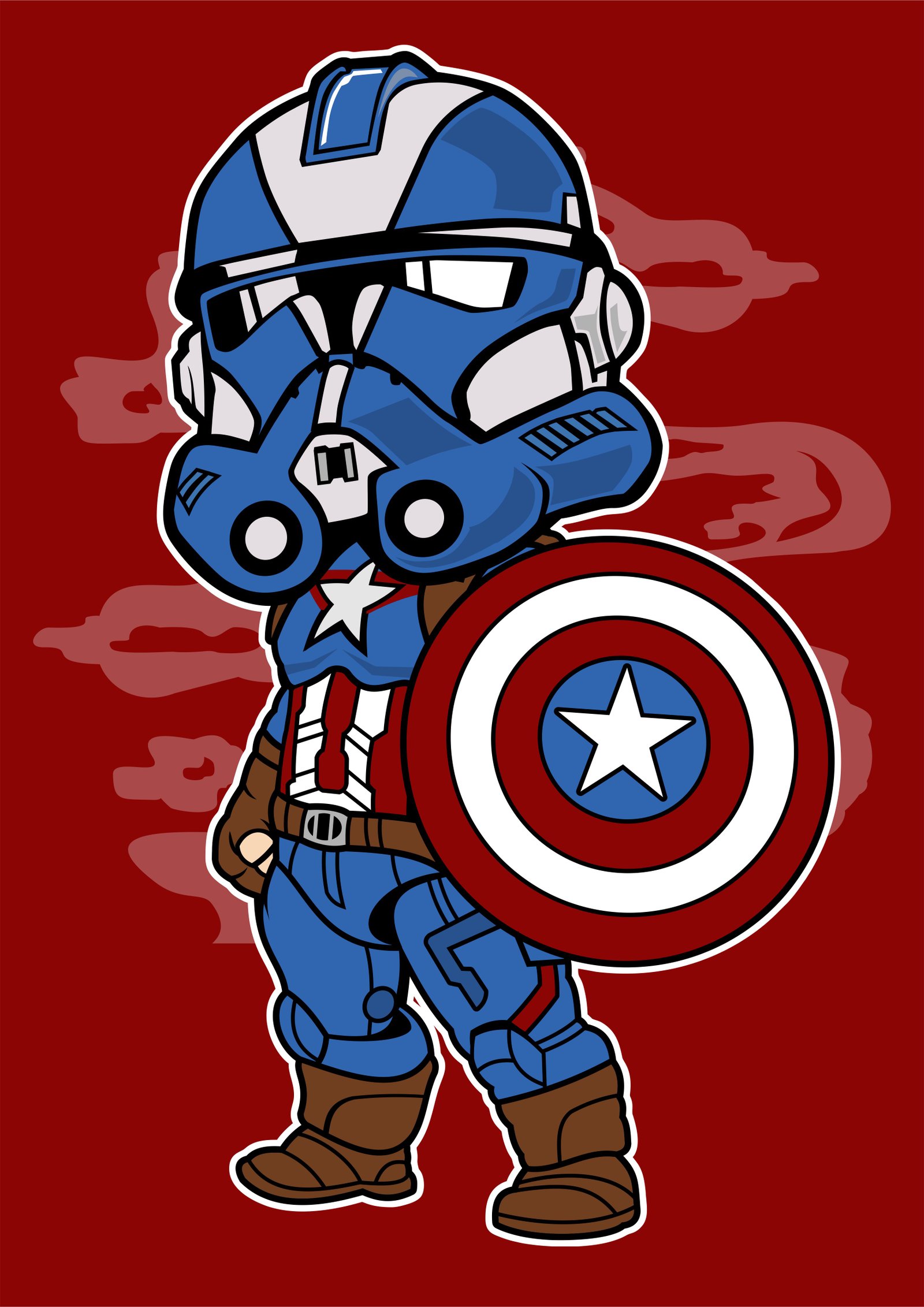 Captain America Clone Trooper