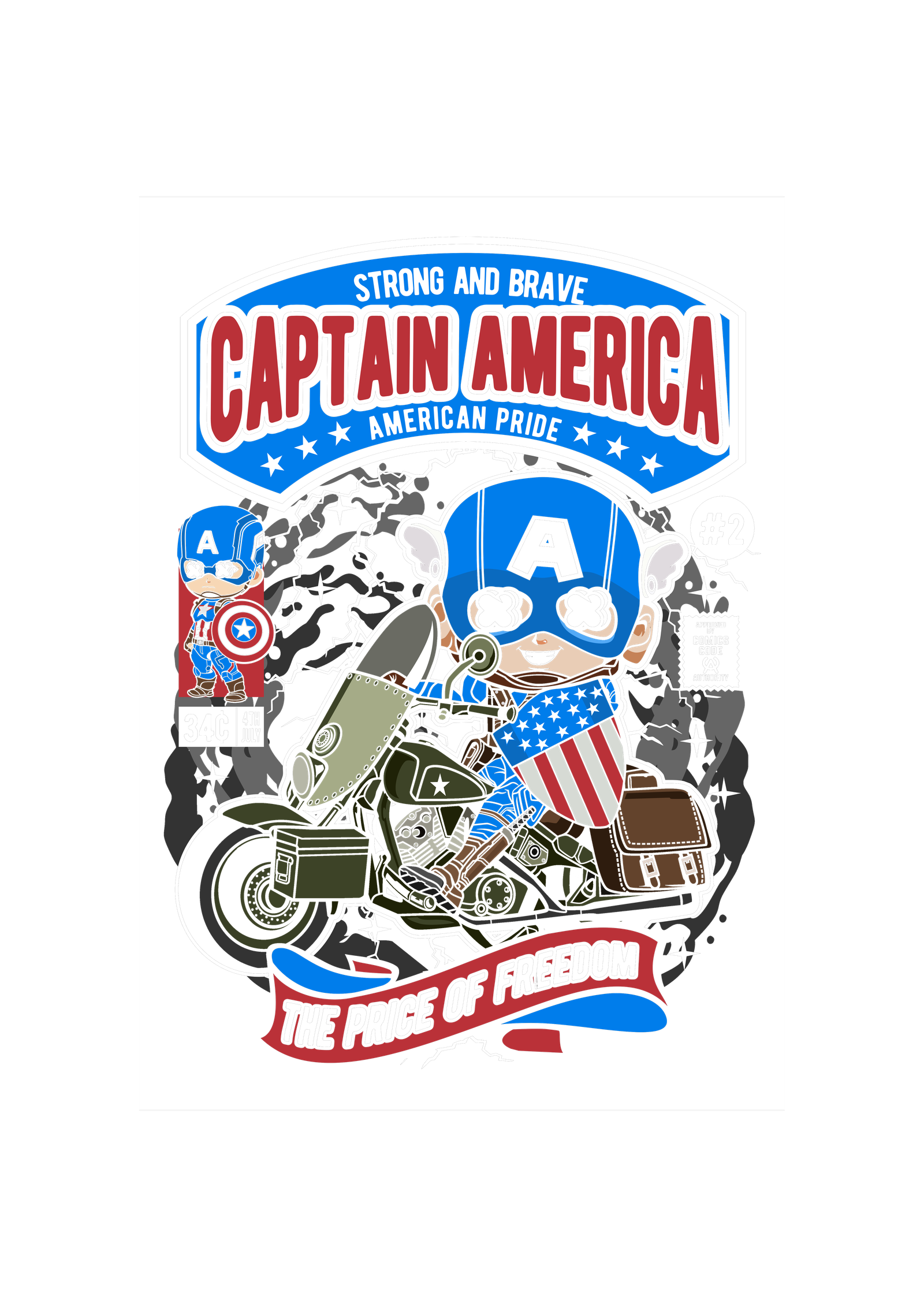 Captain America Motorcycle