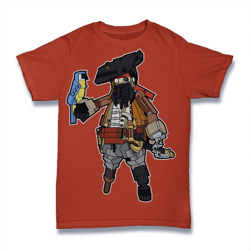 Captain Black Beard Tshirt