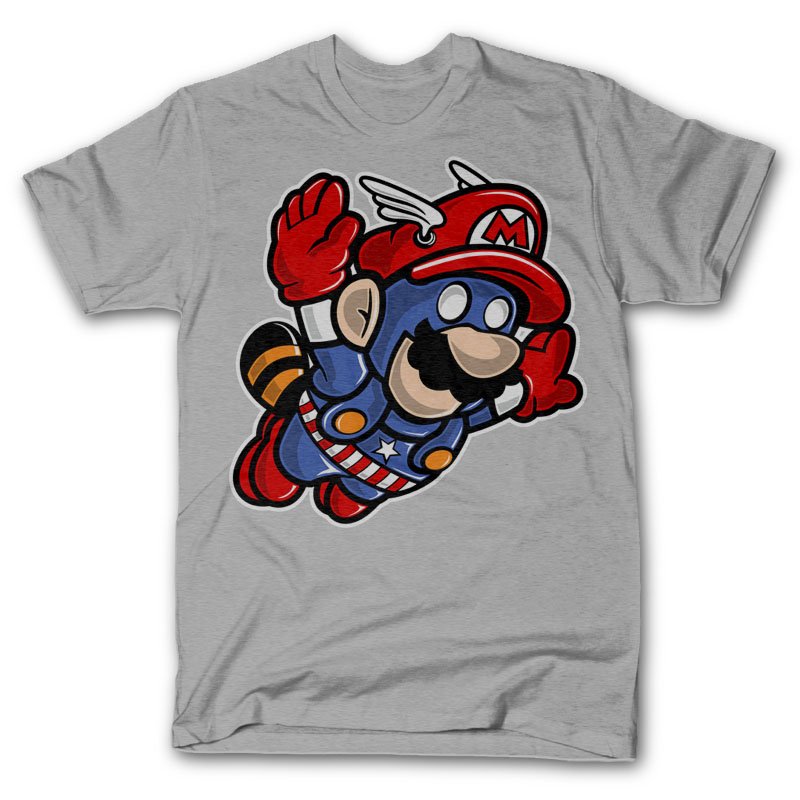 Captain Mario Tshirt