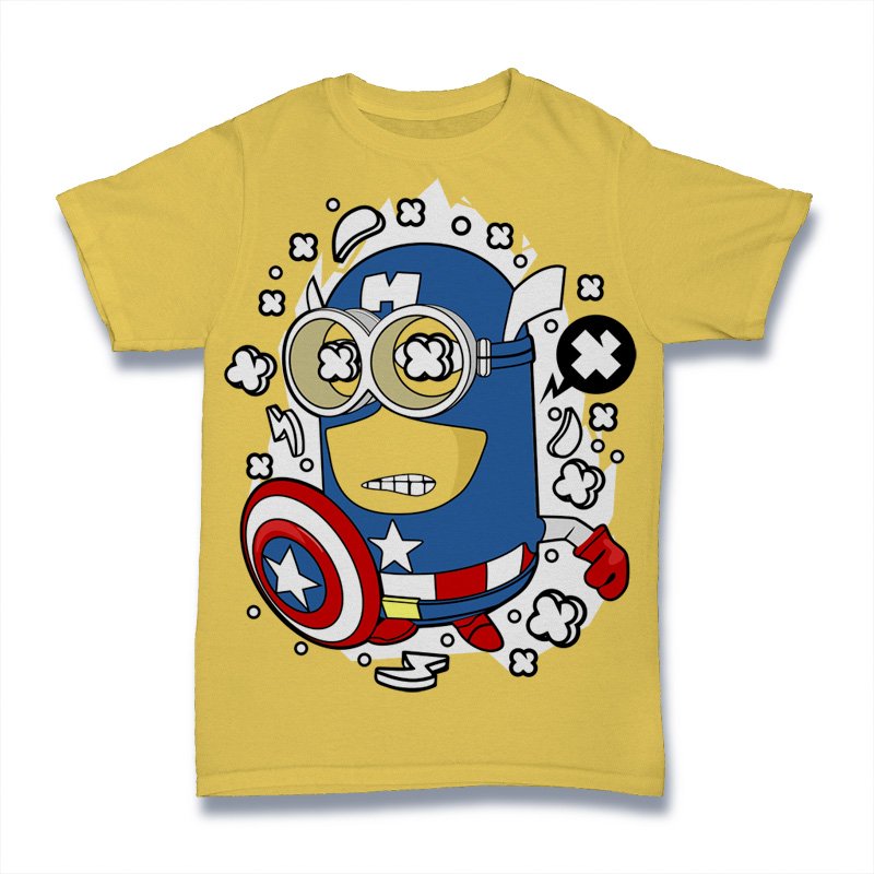 Captain Minion Tshirt