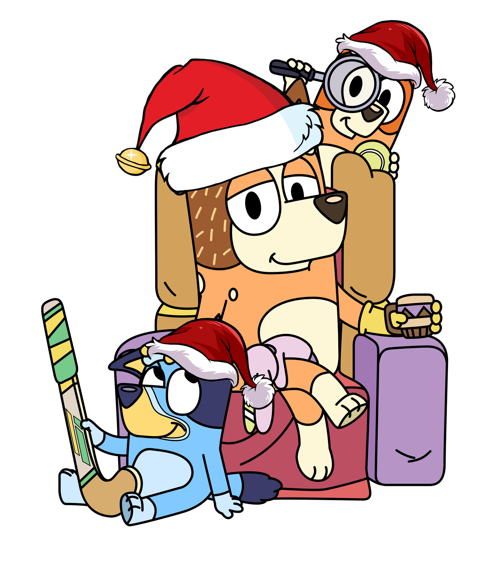 Christmas Bluey 8