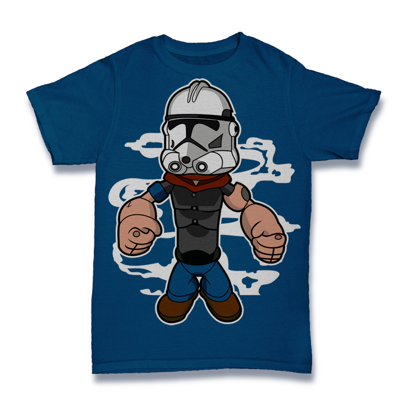 Clone Trooper Popeye Tshirt