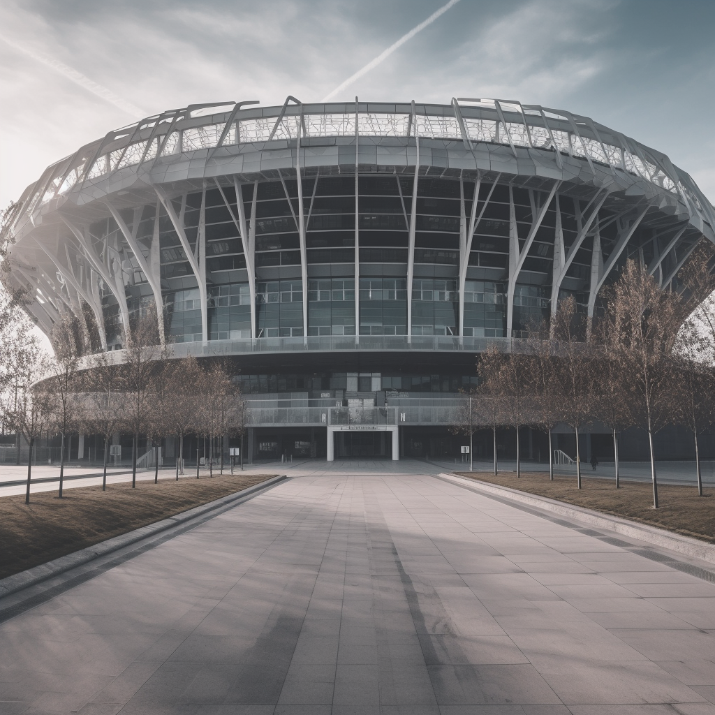 ClubeDoPorkinho front of a soccer stadium d5ce456f-6fb5-4a37-8e26-73564d3766f9