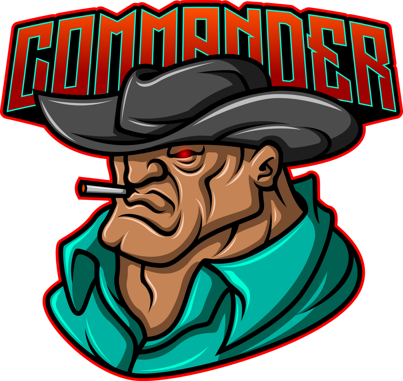 Commander Esport Logo